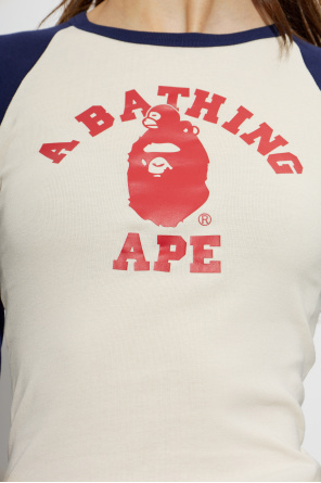 A BATHING APE® T-shirt with logo