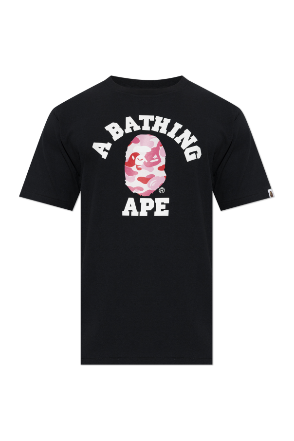A BATHING APE® T-shirt with logo