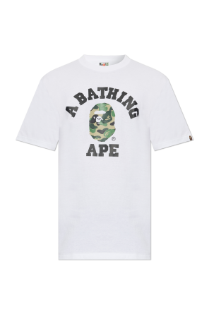 T-shirt with logo od A BATHING APE®