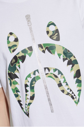 A BATHING APE® T-shirt z nadrukiem
