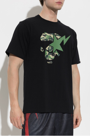 A BATHING APE® T-shirt z nadrukiem