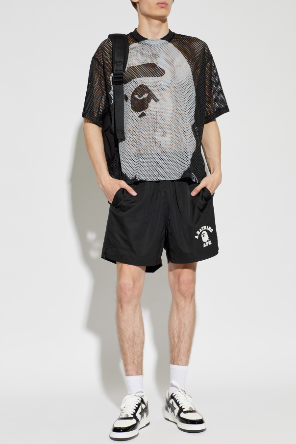 A BATHING APE® Transparentny t-shirt