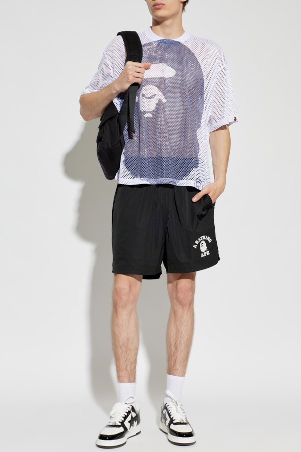 A BATHING APE® Transparentny t-shirt