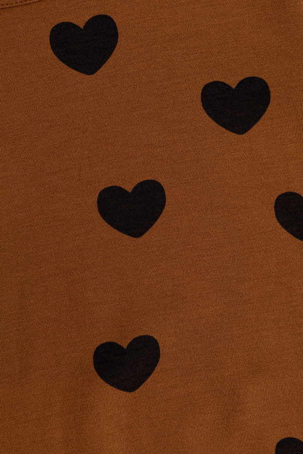 Mini Rodini alberto biani silk eave-print shirt