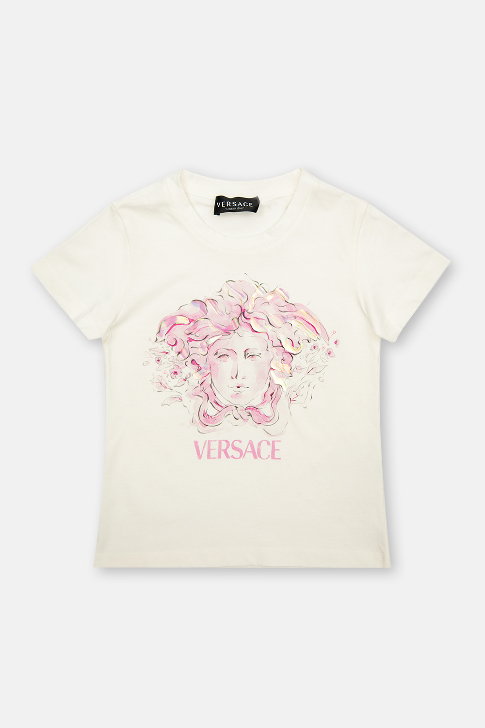 Versace Kids T-shirt with Medusa head