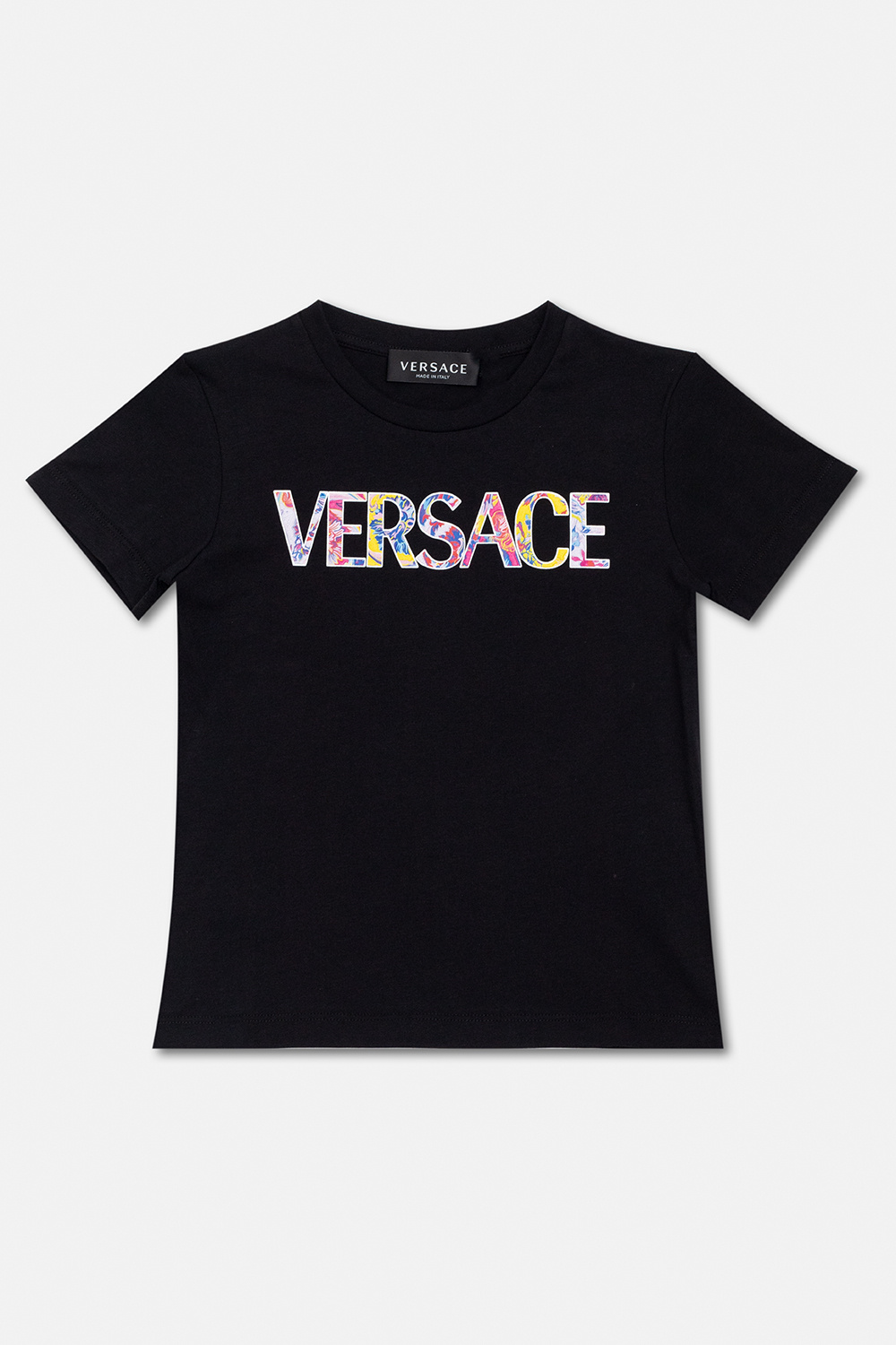 Versace Kids logo t shirt Alpha vivienne westwood sweater