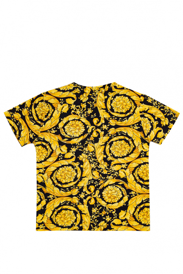 Versace Kids Patterned T-shirt