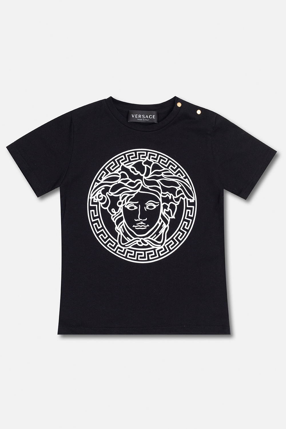 Versace Kids T-shirt with Medusa head