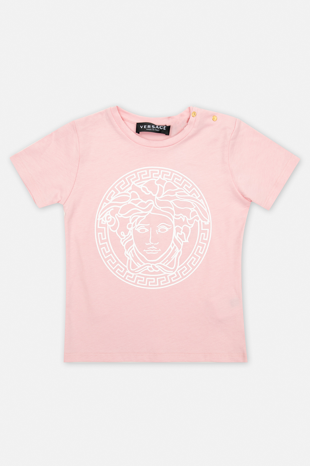 Versace Kids T-shirt Femme with Medusa head