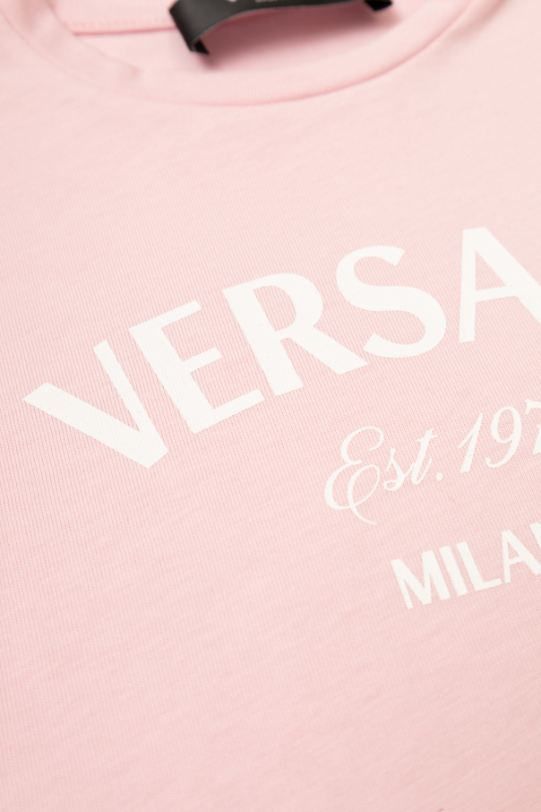 Versace Kids Moschino Unisex White Sweatshirt