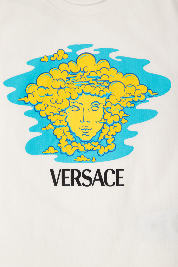 Versace Kids T-shirt z nadrukiem