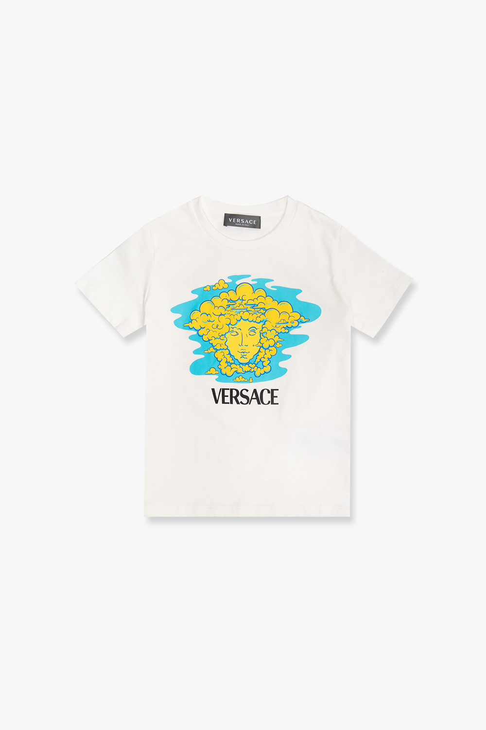 shirt Versace Kids - Moschino Kids Teddy Bear logo print