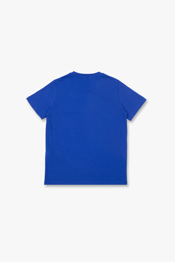 Versace Kids Vila Kortærmet T-shirt Jacket Med V-hals Modala Detail