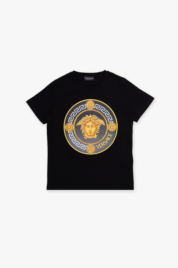 Versace Kids Air Jordan Q54 SHOOTING Axel shirt