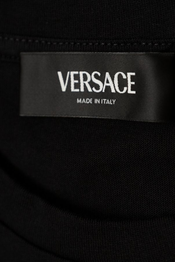 Versace Kids T-shirt with patch