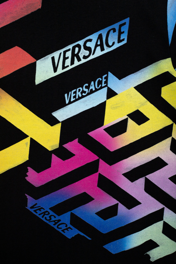 Versace Kids T-shirt with logo