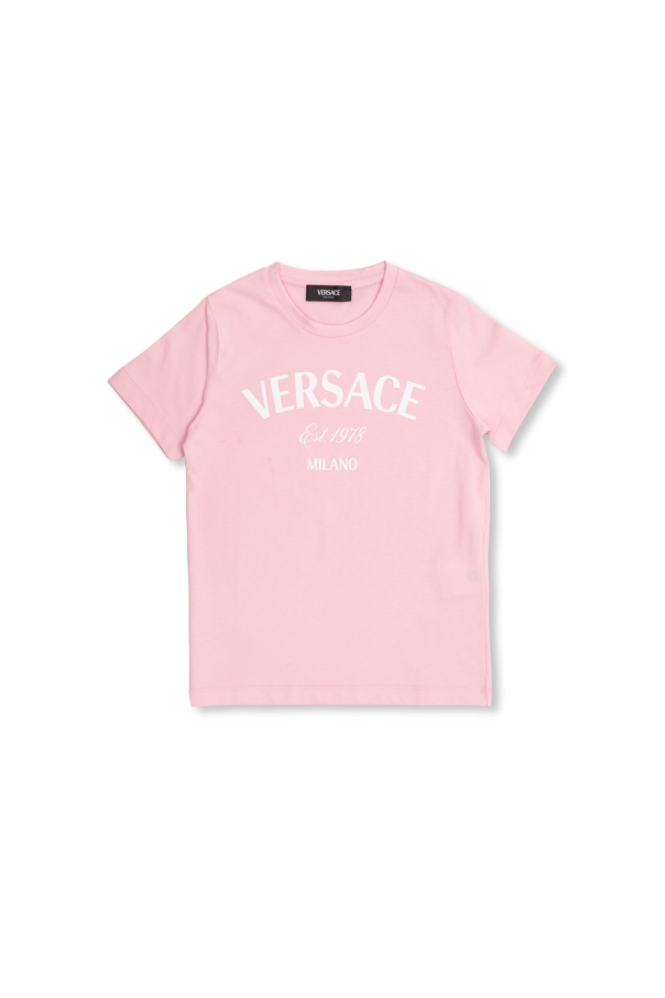 T-shirt with logo od Versace Kids