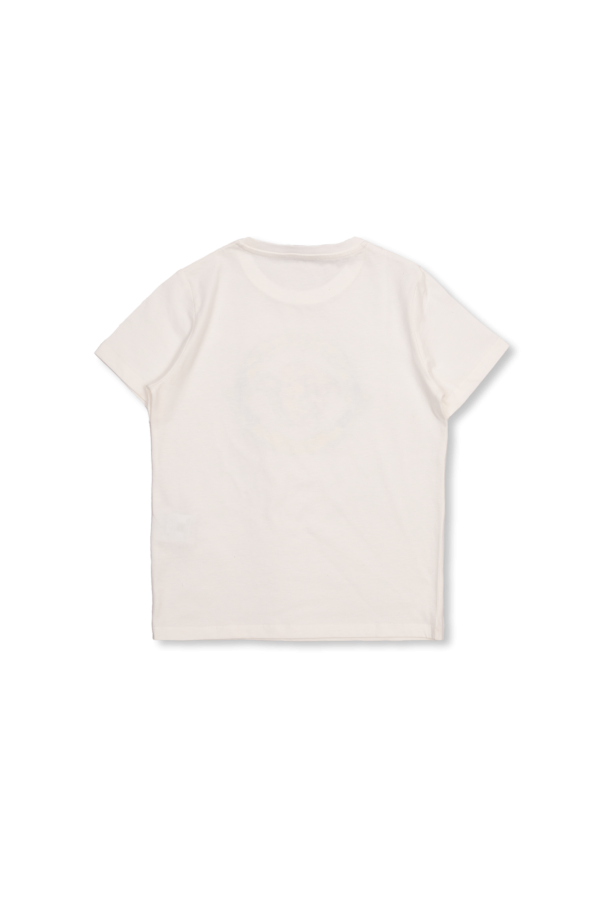 Versace Kids T-shirt z logo