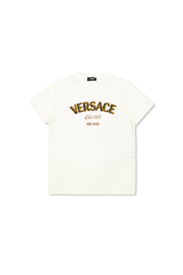 Versace Kids T-shirt with logo