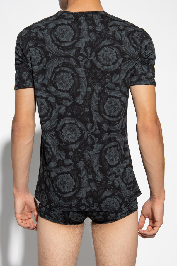 Versace Bawełniany t-shirt