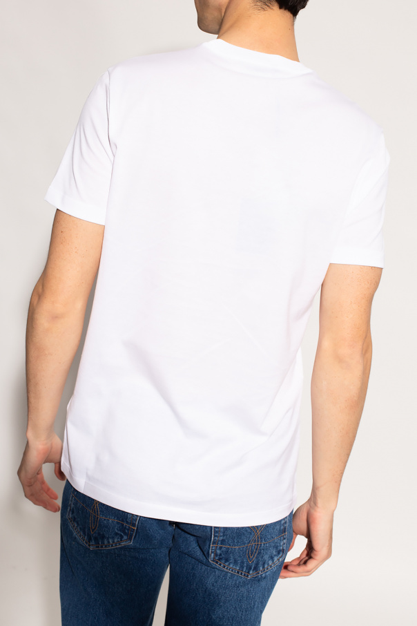 White Logo-printed T-shirt Versace - Vitkac GB