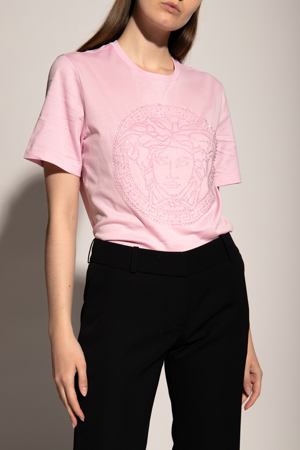 Versace Appliquéd T-shirt