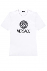 Versace Dickies T-shirt avec imprimé vertical au dos Noir