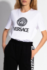 Versace Dickies T-shirt avec imprimé vertical au dos Noir