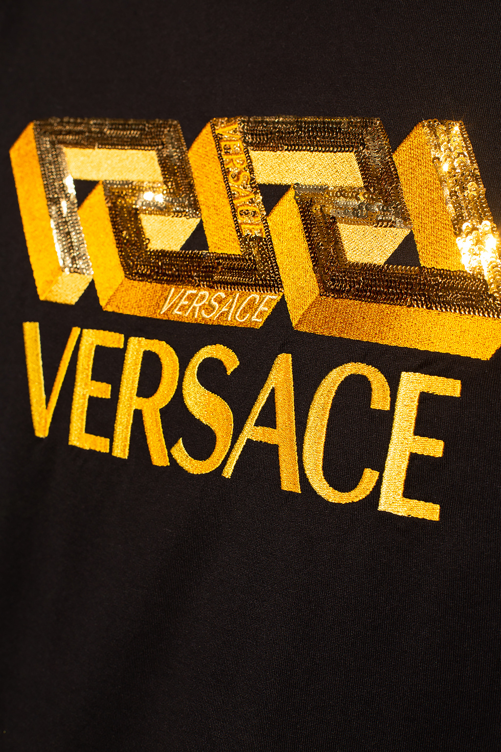 Versace tee shirt rayures