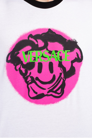 Versace T-shirt with long sleeves