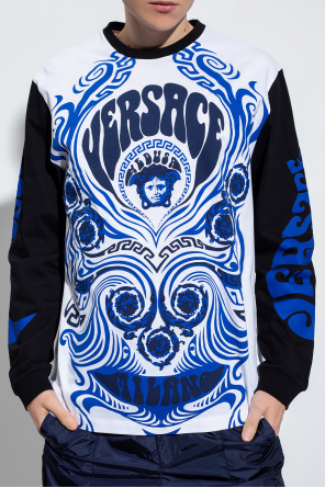 Versace T-shirt with long sleeves