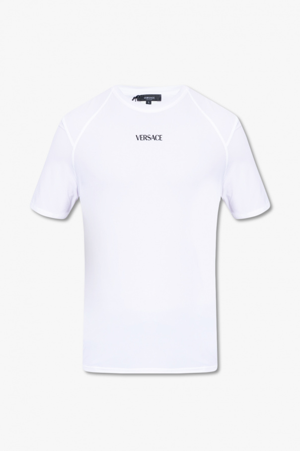 Versace Barocco-print cotton T-shirt