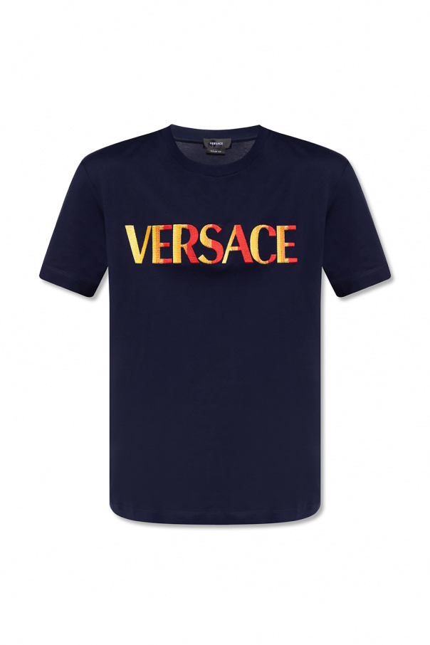 Versace Loulou Studio button-up T-shirt Nude