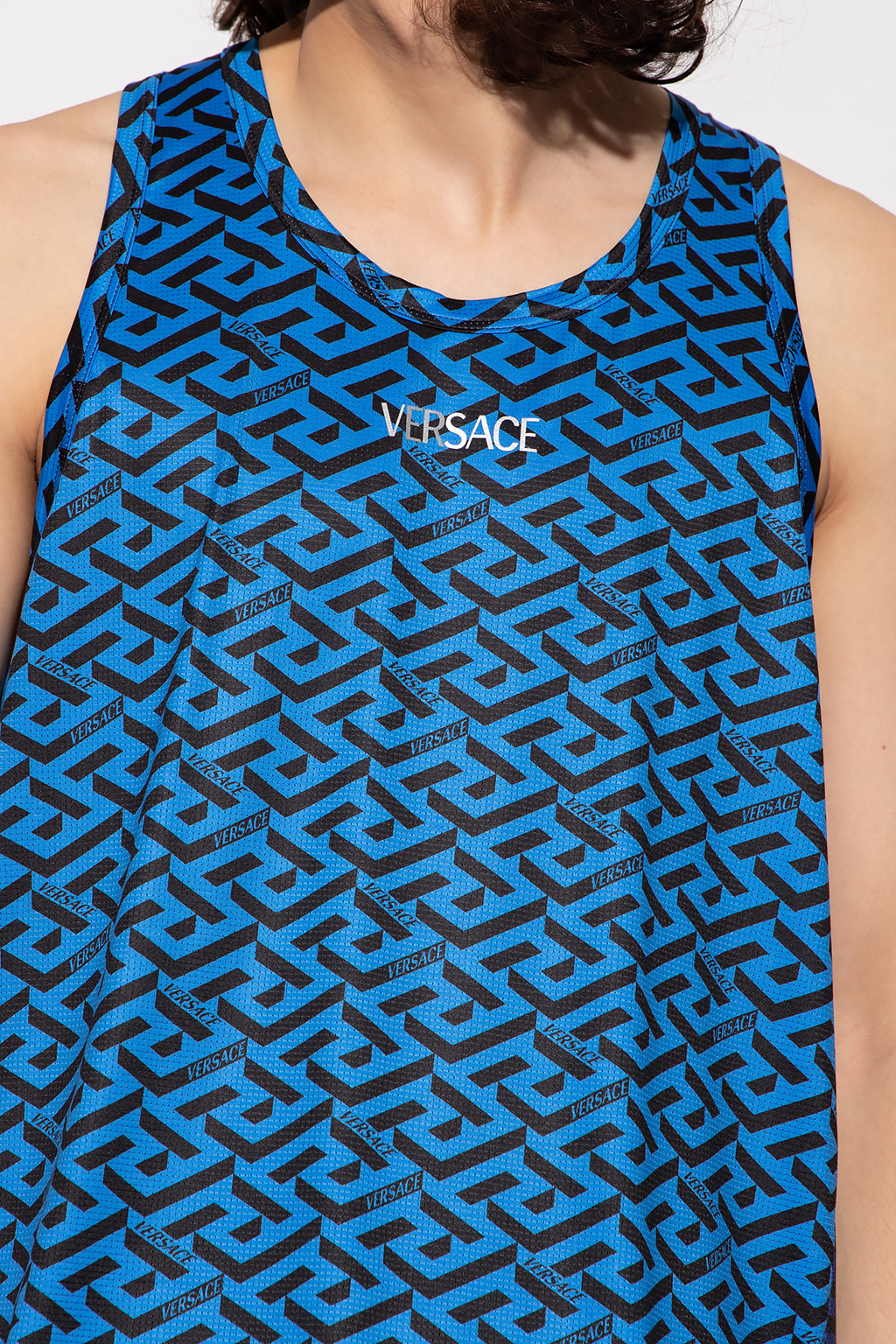 Versace Perforated tank top