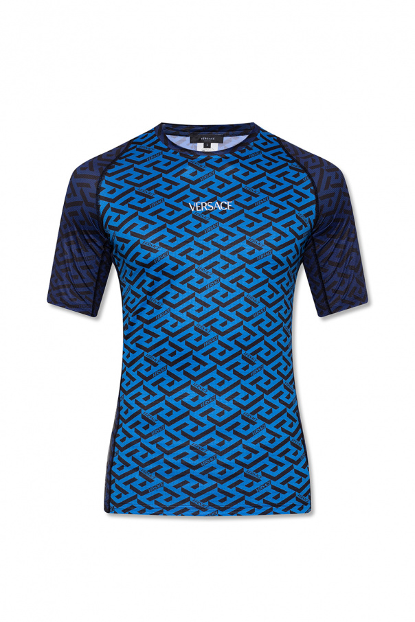 Versace Patterned training T-shirt