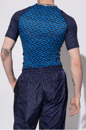 Versace Patterned training T-shirt