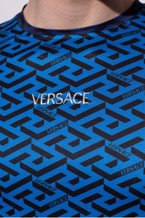 Versace Magliano panelled loose-fit shirt