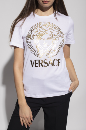 Versace Lurex Shirt W Bow