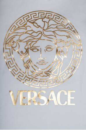 Versace return jacket in white aas