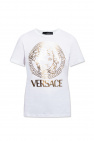 Versace Black Plus Zebra Short Sleeve T-shirt