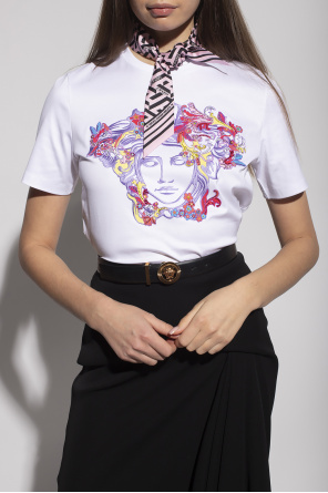 Versace Embroidered T-shirt