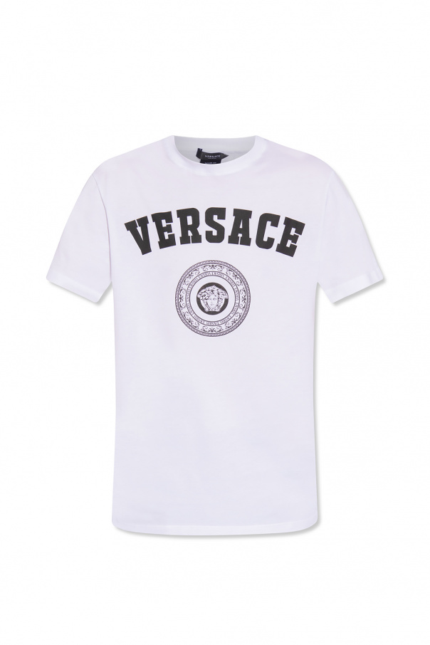 Versace BITE Studios long-sleeve button-up shirt Bianco