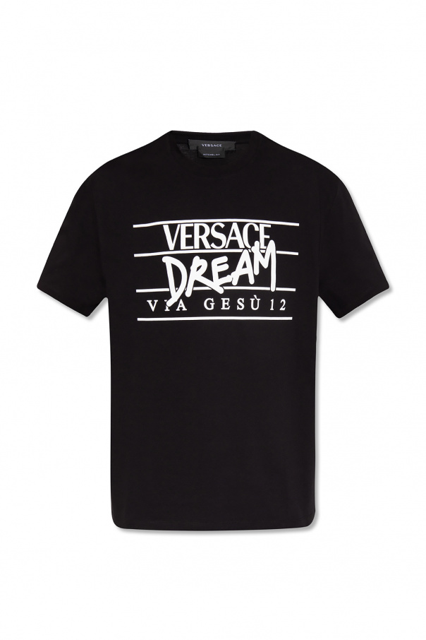 Versace T-shirt Alpha Celeste Wt01531car