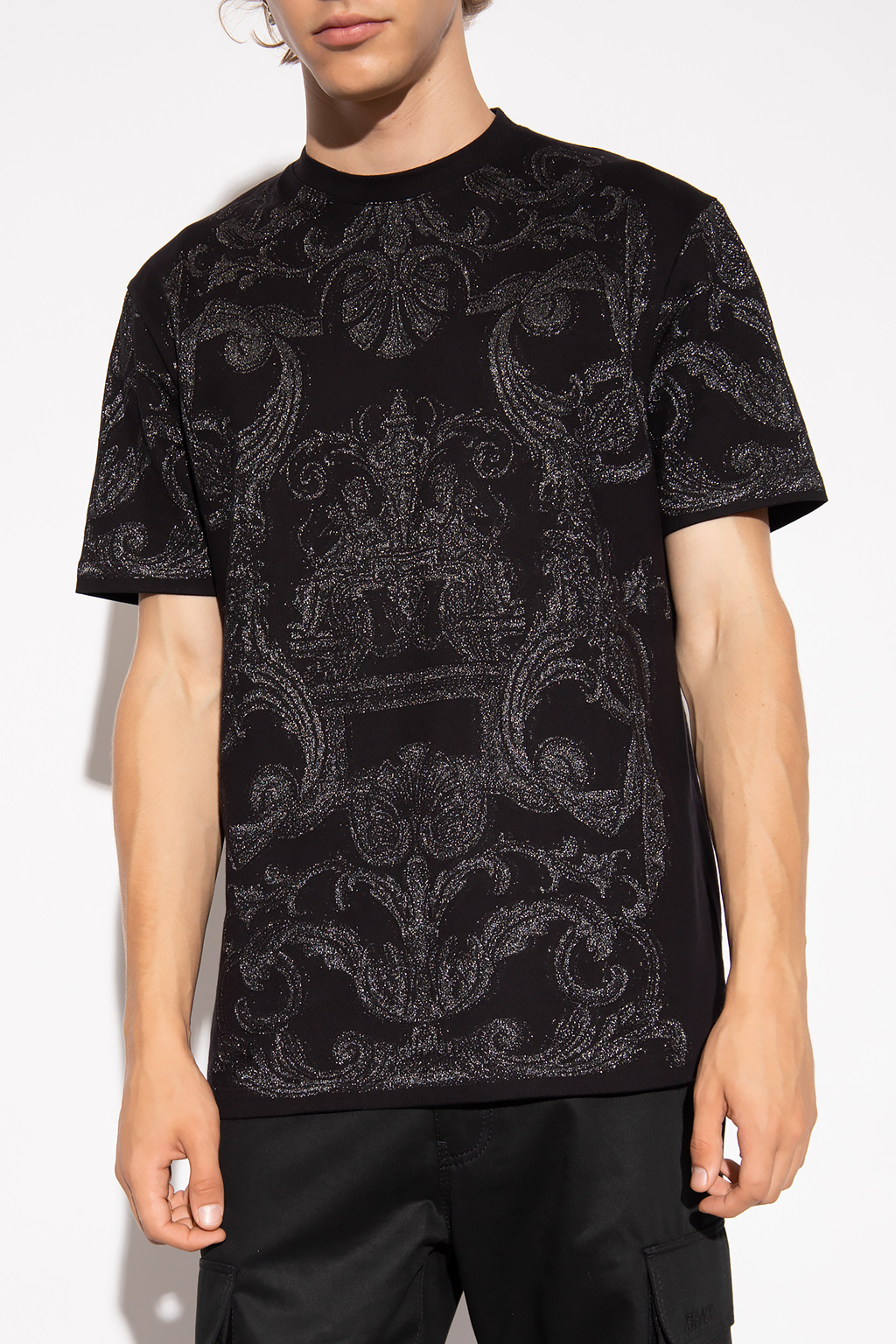 Versace Alexander McQueen skull print zipped shirt jacket