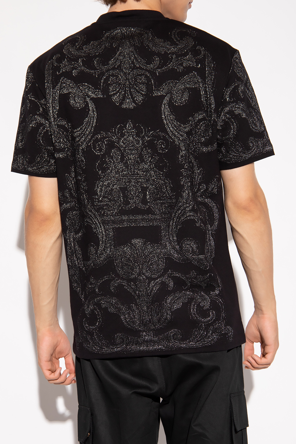 Versace Alexander McQueen skull print zipped shirt jacket