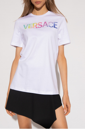 Versace Womens Blue Organic Jacket