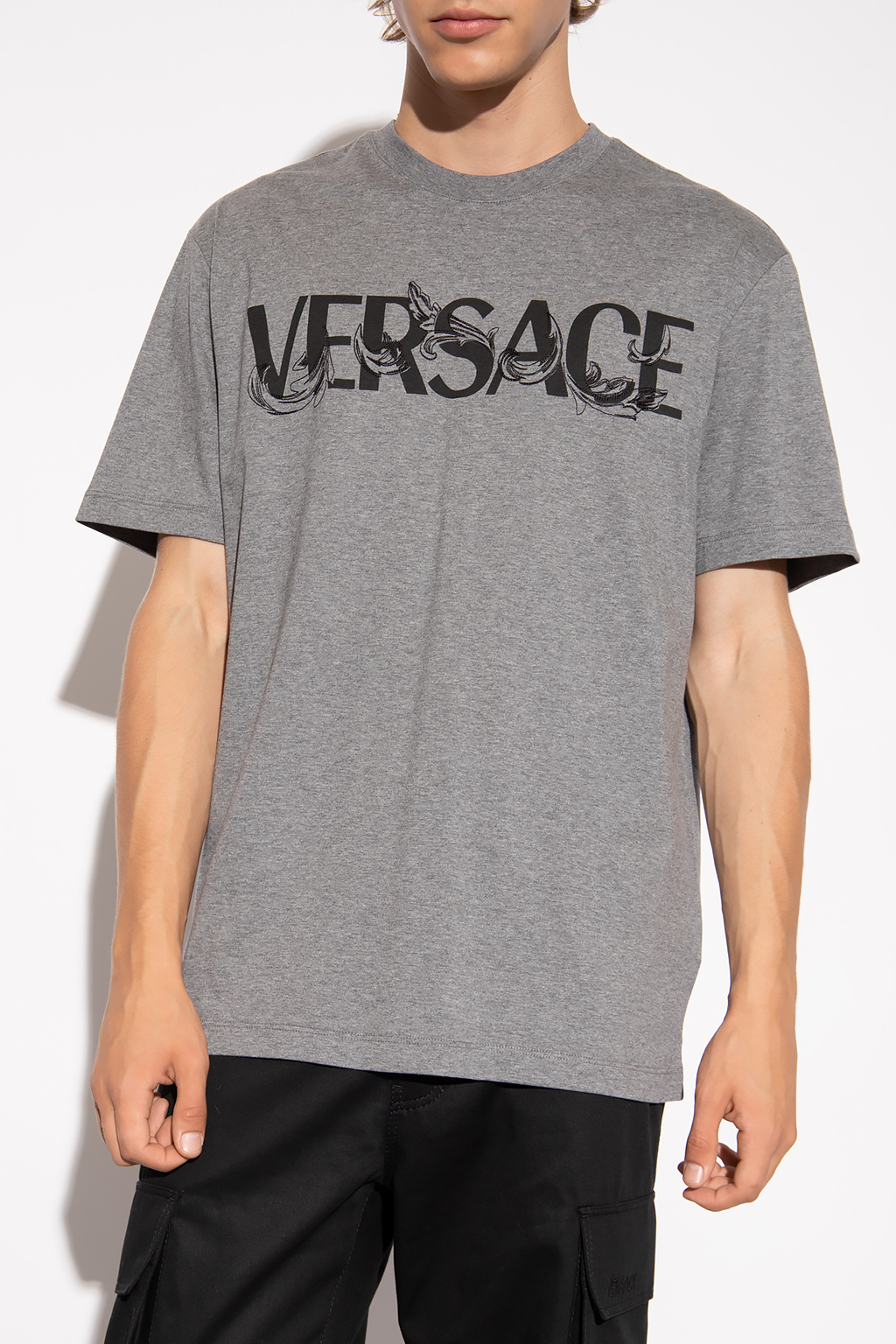 Versace Pullover Aus Baumwollstrick