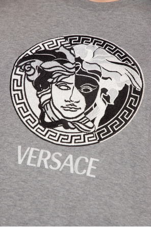 Versace Natasha Zinko Happy Tuesday print hoodie