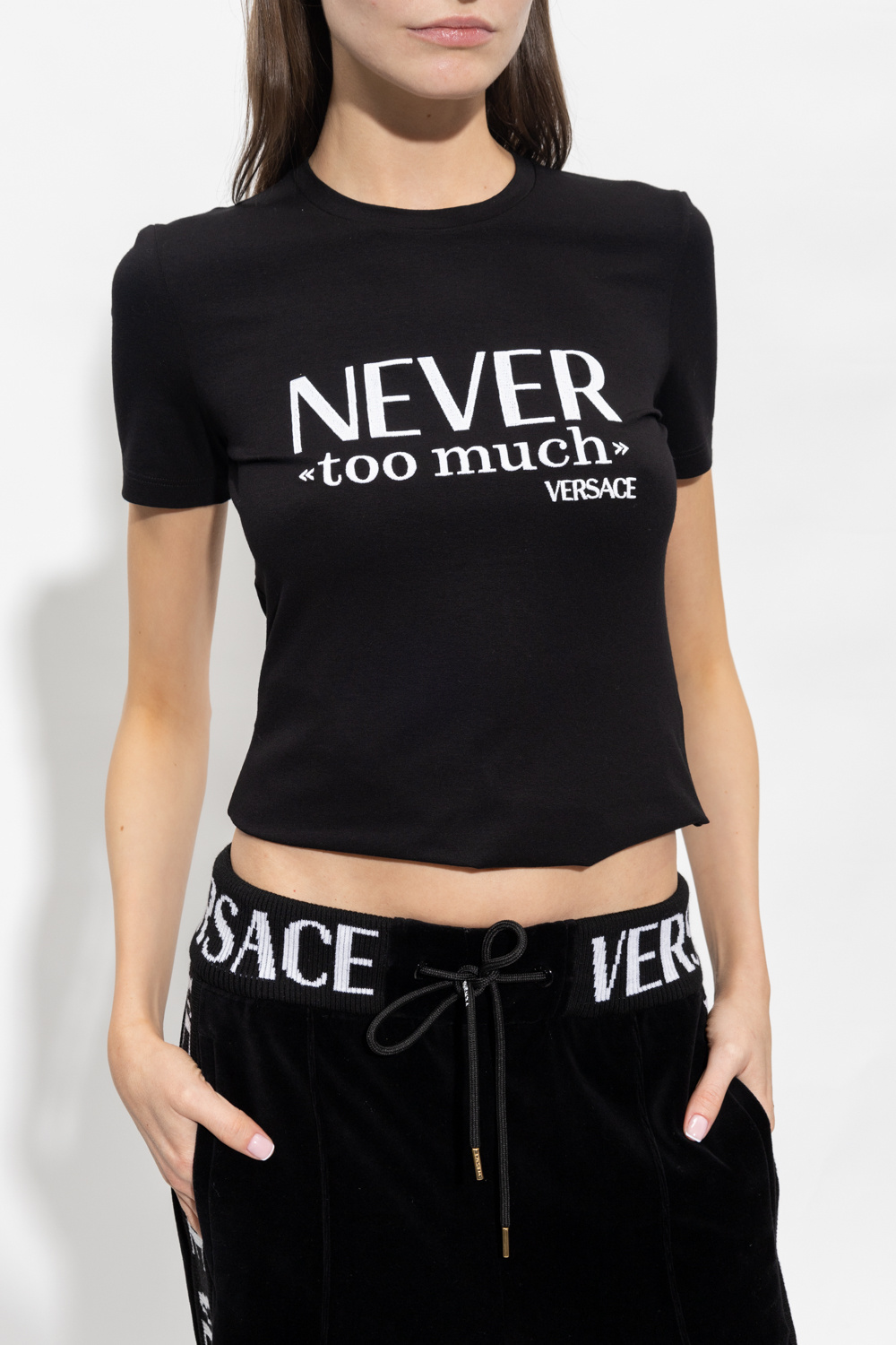 Versace Howzat Long Sleeve Cricket Shirt Juniors