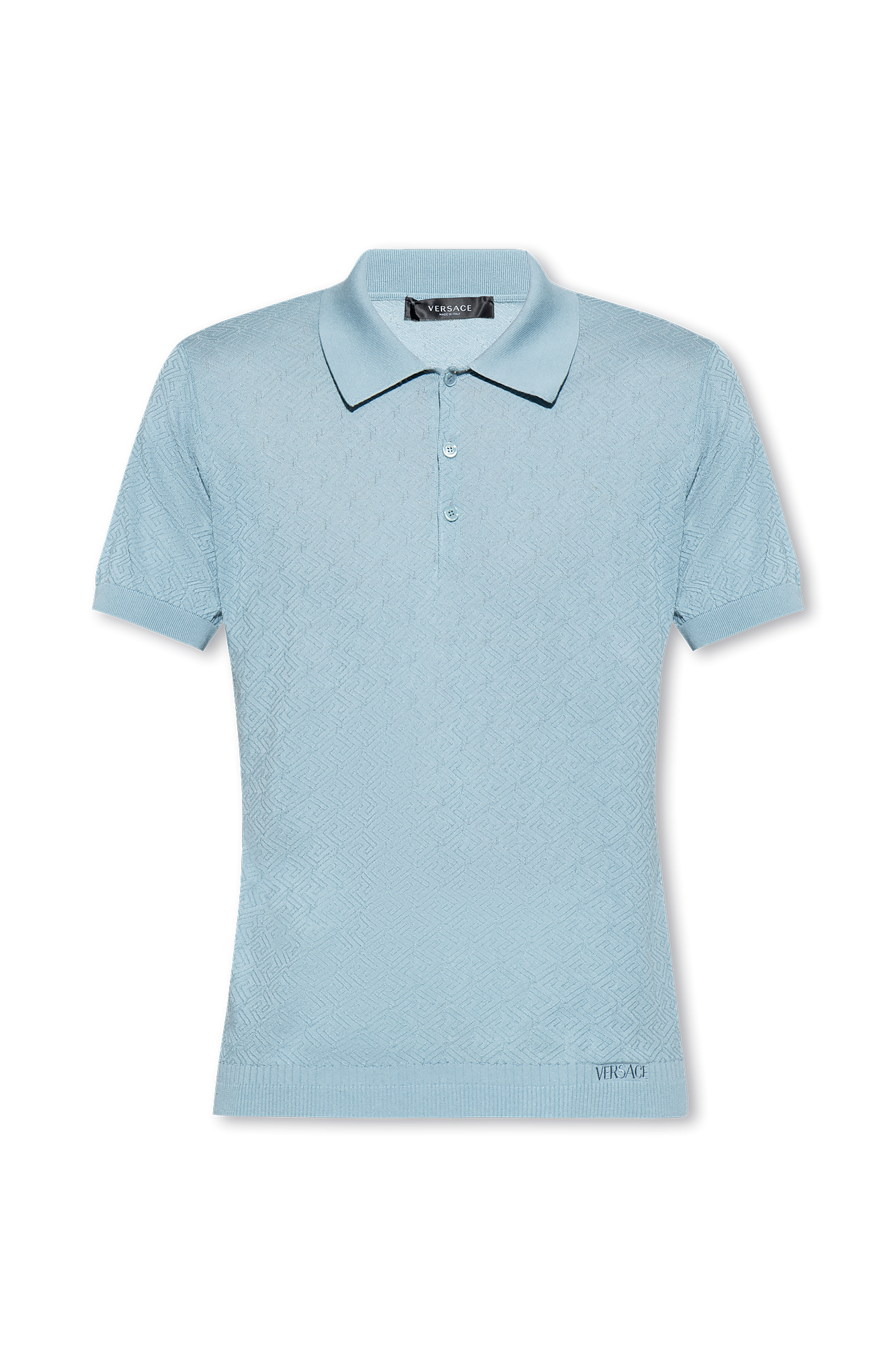 Versace La Greca Bershka polo shirt